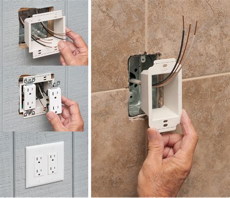 box extender wall electrical box|electrical power outlet box extender.